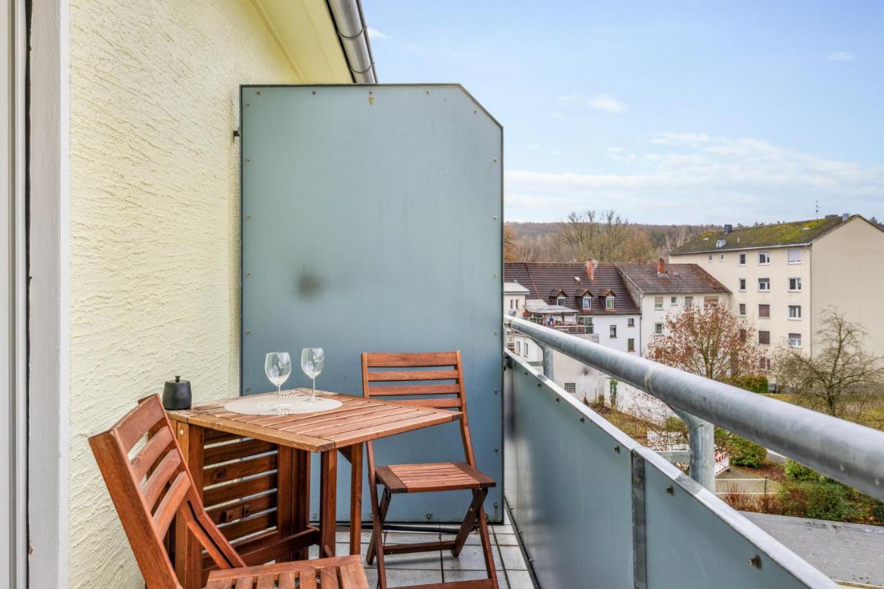 Amalfi A02 - 2 Zi Fuer 4P - Balkon, Smart Tv, Boxspringbett Apartment Kaiserslautern Exterior photo